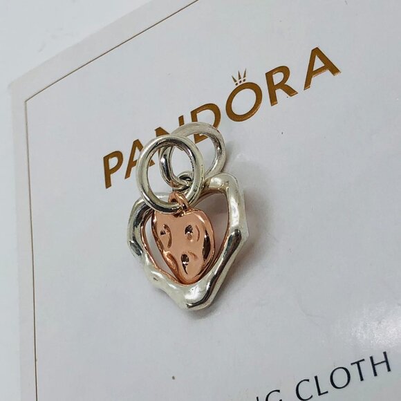 ✨🔥Pandora Joined Hearts Dangle Charm - Picture 5 of 5